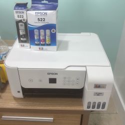 EPSON PRINTER W/ INK 