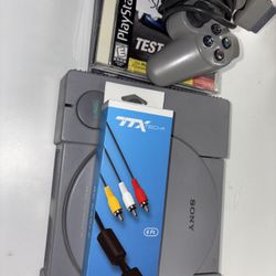 PlayStation 1 Console And Game Bundle 