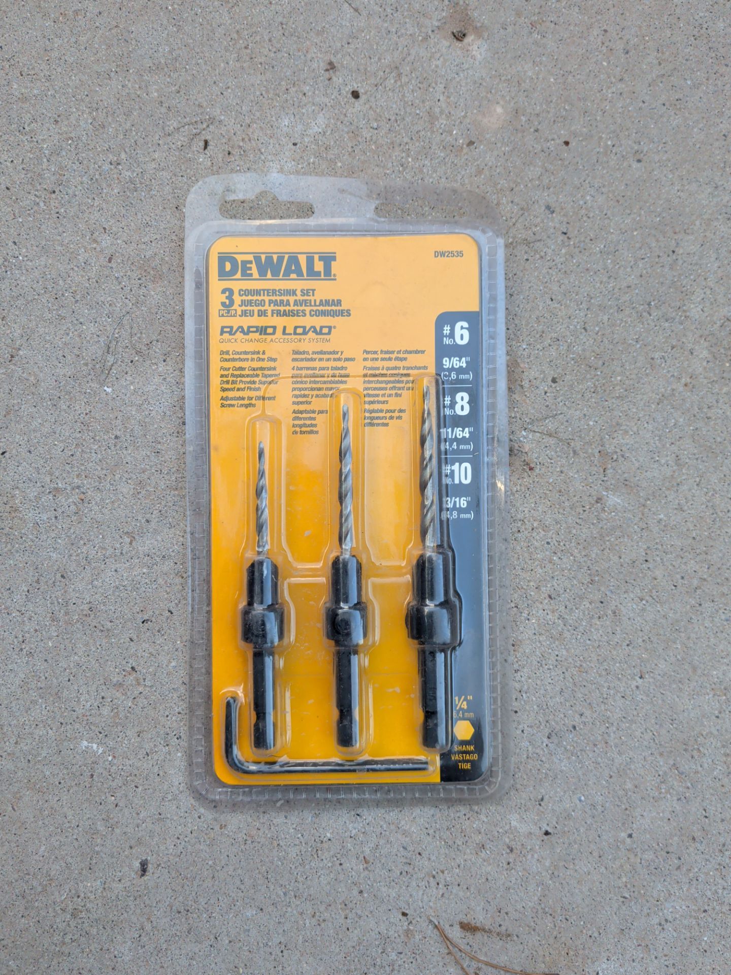 DeWalt Countersink Set