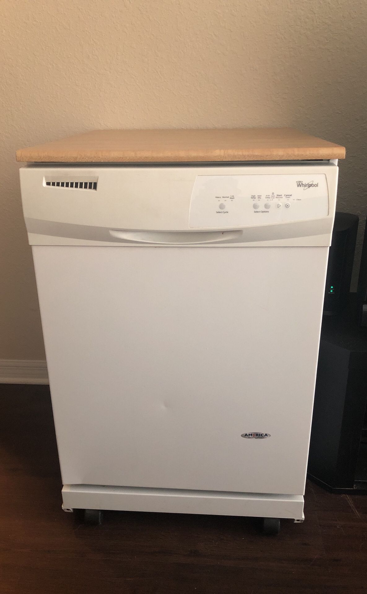 Whirlpool Portable Dishwasher