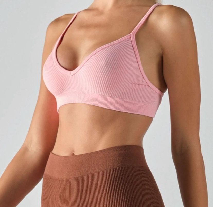 Candy Pink Sport Bra