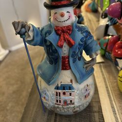 Jim Shore Snowman Believe In Holiday Magic