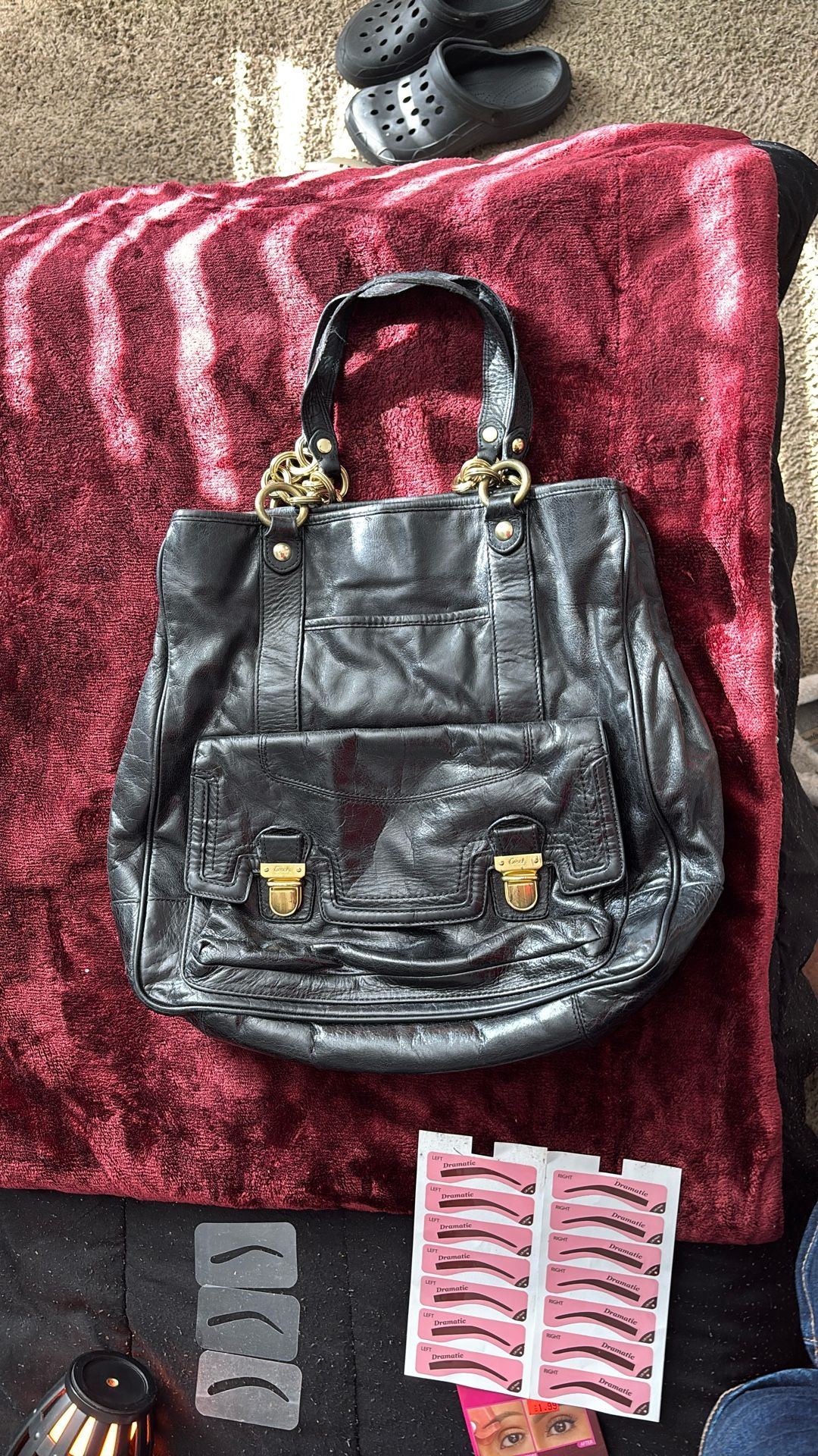 Antique coach purse from the 80s make me an offer