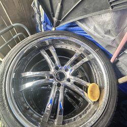 Rims with tires