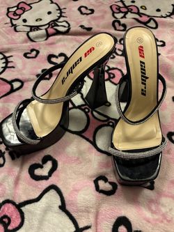 Black heels