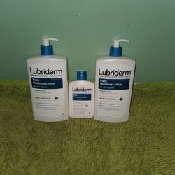 3 Lubriderm Daily Moisture Lotion