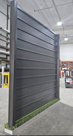 Horizontal Metal Fence