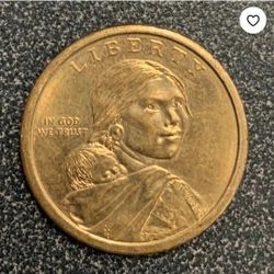 Sacagawea Dollar Coin 🪙(No Date) 