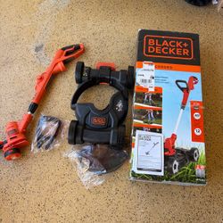 BLACK+DECKER 12 in. 6.5 AMP Corded Electric 3-in-1 String Trimmer & Lawn Edger with Lawn Mower Attachment