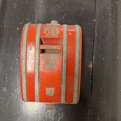 Vintage Edwards Fire Alarm Pull Station – Classic Industrial Decor