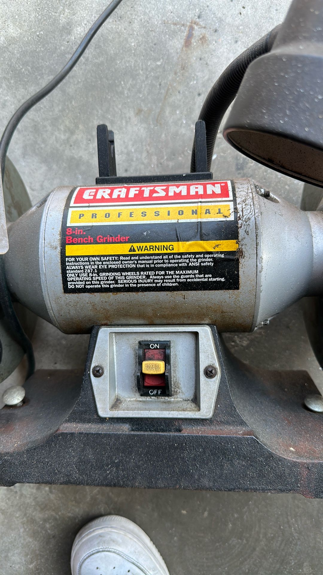 Craftsman 8in Bench Grinder