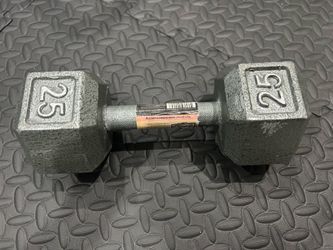 12 lb. Cast Iron Hexagon Dumbbell