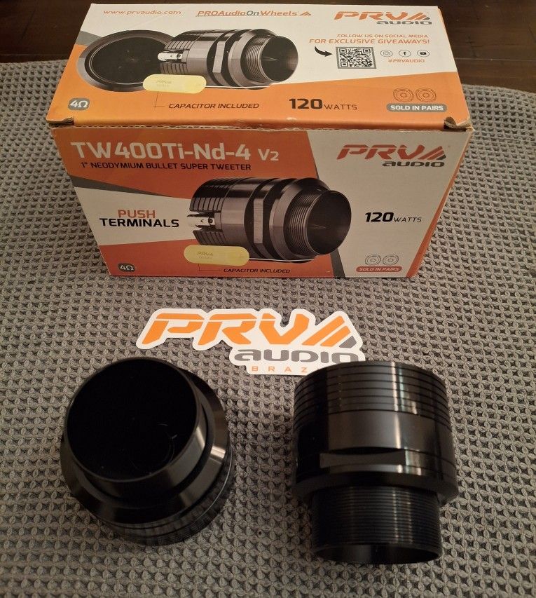 New 1" Bullet tweeters