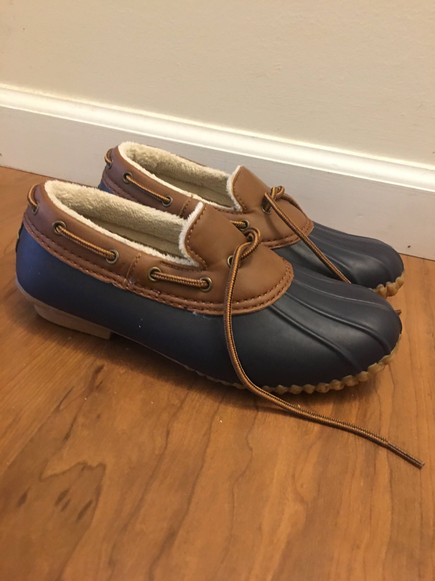 JBU Women's Duck Rain Shoes Size 8