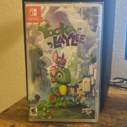 Yooka Laylee / Nintendo switch / SEALED