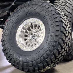 Kmc 235 Grenade 17x9 - 38 Offset with Nittto Trail Grappler M/T 40x13.50R17 Tires 🔥🔥🔥