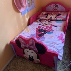 Minnie Mouse Plastic 3D Toddler Bed