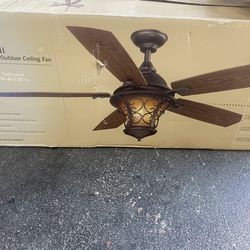 Hampton Bay Veranda II 52 In Indoor/outdoor Ceiling Fan