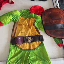 Raphael Ninja Turtles Boys Large 10-12