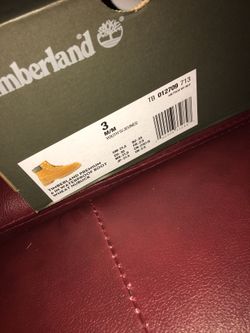 Size 3 Timberlands