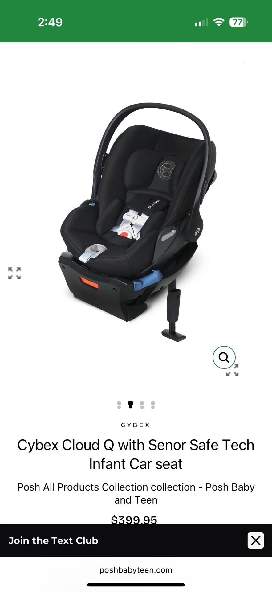 Cybex Cloud Infant Car Seat