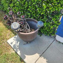 Two Large Flower Pots 