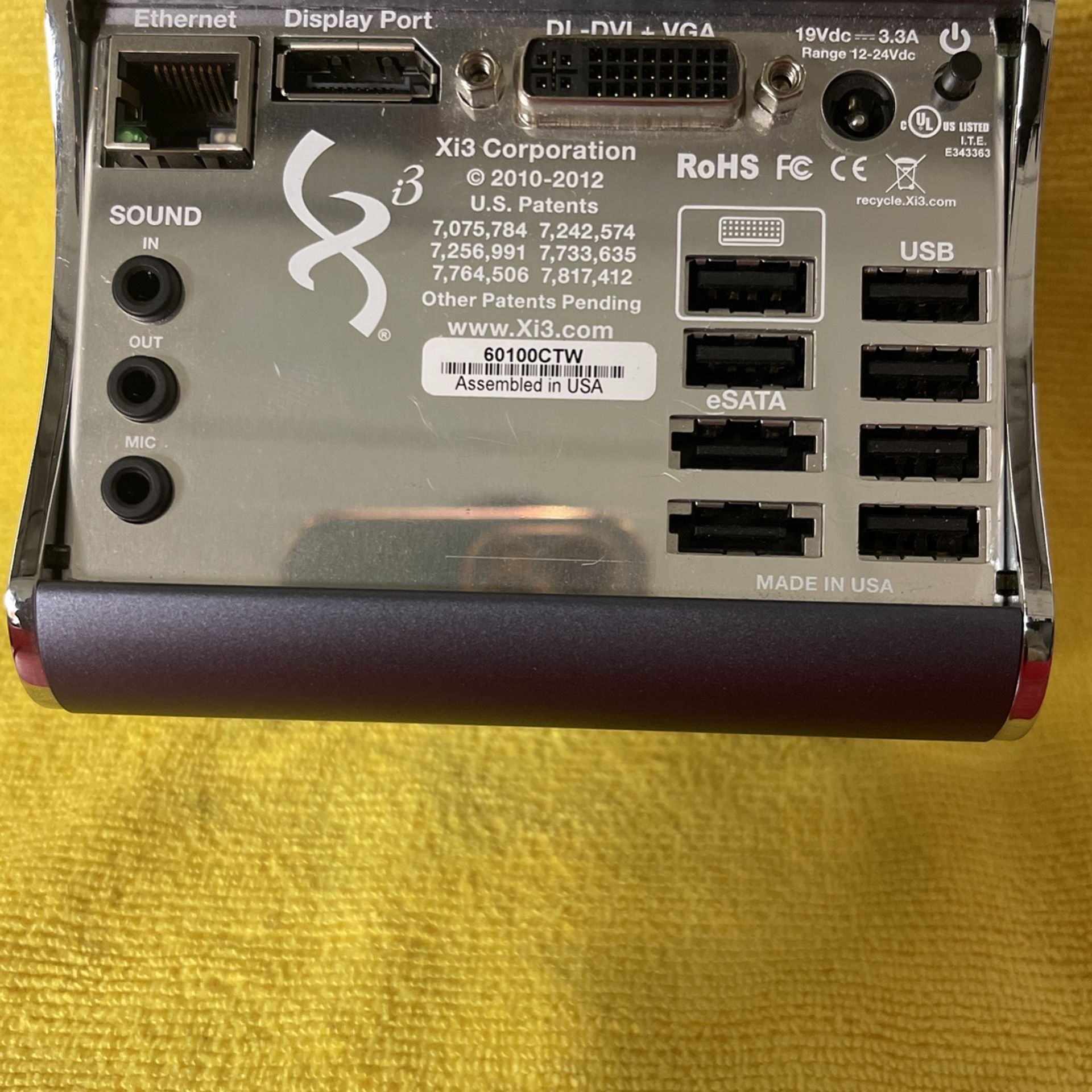 Xi3 Corporation X5A-5342US Mini Computer Cube Modular Dual Core