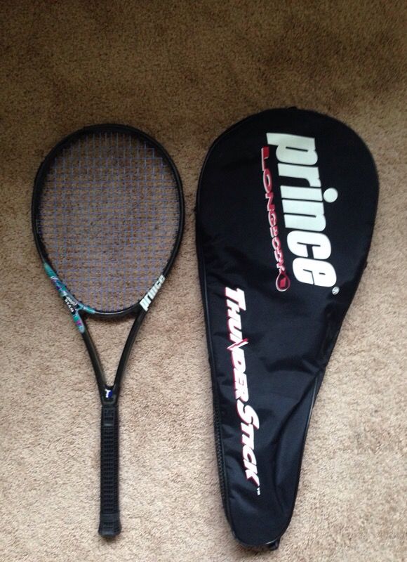 Tennis Racket - Prince Thunderstick with cover (good condition)