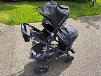 UPPAbaby Vista Stroller with Rumbleseat and Piggyback