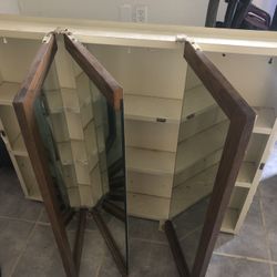 3Door Vanity Mirror 35 1/4 W By 30 Long 