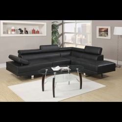 Perfect Condition.  Faux leather Couch.