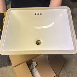 Porcelain Bathroom Sink 