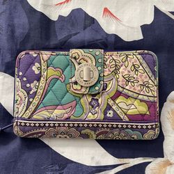 Vera Bradley Turnlock Wallet