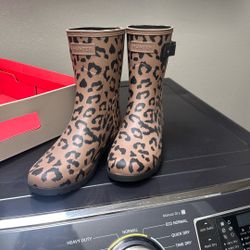 Hunter Cheetah Rain Boots