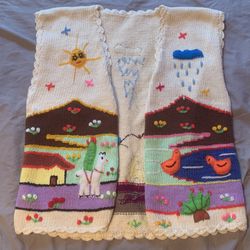 Knitted Vest of Nature