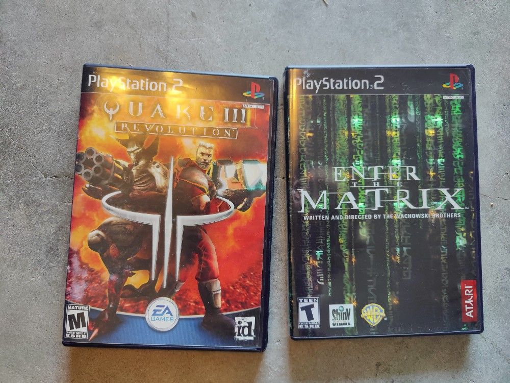 Quake 3 And Matrix PS4 Video Game