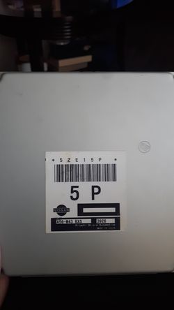 Nissan Sentra ECU 5ZE15P 5P A56-W43 BX5 3926