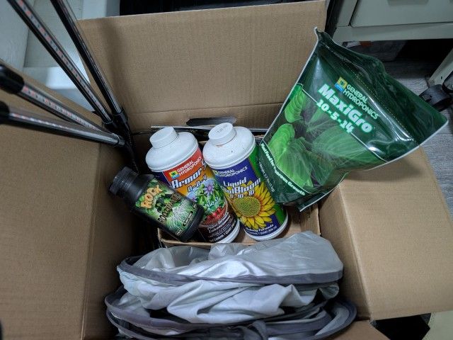 Growing Nutrient, Rooting, Lights