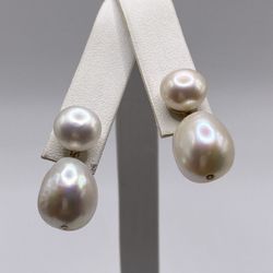 925 Fresh Water Pearl Earrings 