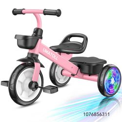 Umatoll Tricycle for Toddlers 2-5 Year Old,