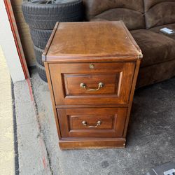 FREE Wood Filing Cabinet