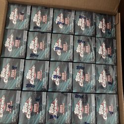2025 Topps Chrome Football Value/Blaster Box