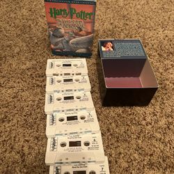 Harry Potter Audio Cassette Vintage 6 cassettes 