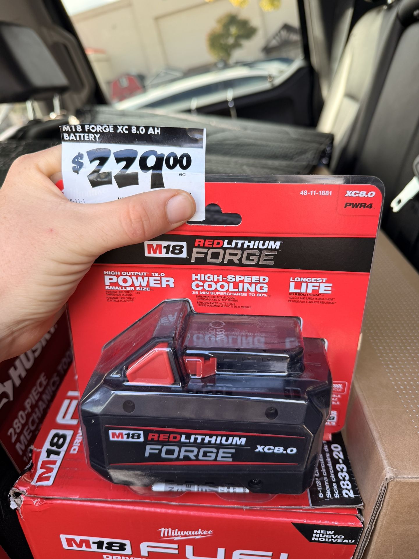 Milwaukee M18 Red Lithium Forged 8.0