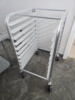 Sheet pan rack