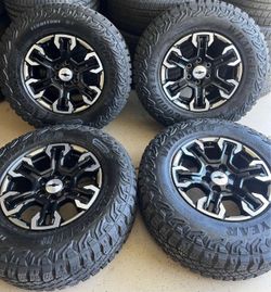 2023 Chevy Silverado ZR2 ZR-2 Trailboss Tahoe Suburban Trail Boss Tahoe Wheels Rims Tires