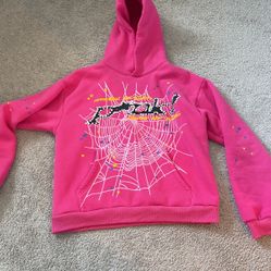pink Spider hoodie 