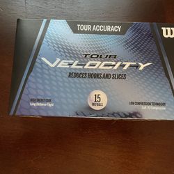 TOUR VELOCITY ACCURACY GOLF BALLS