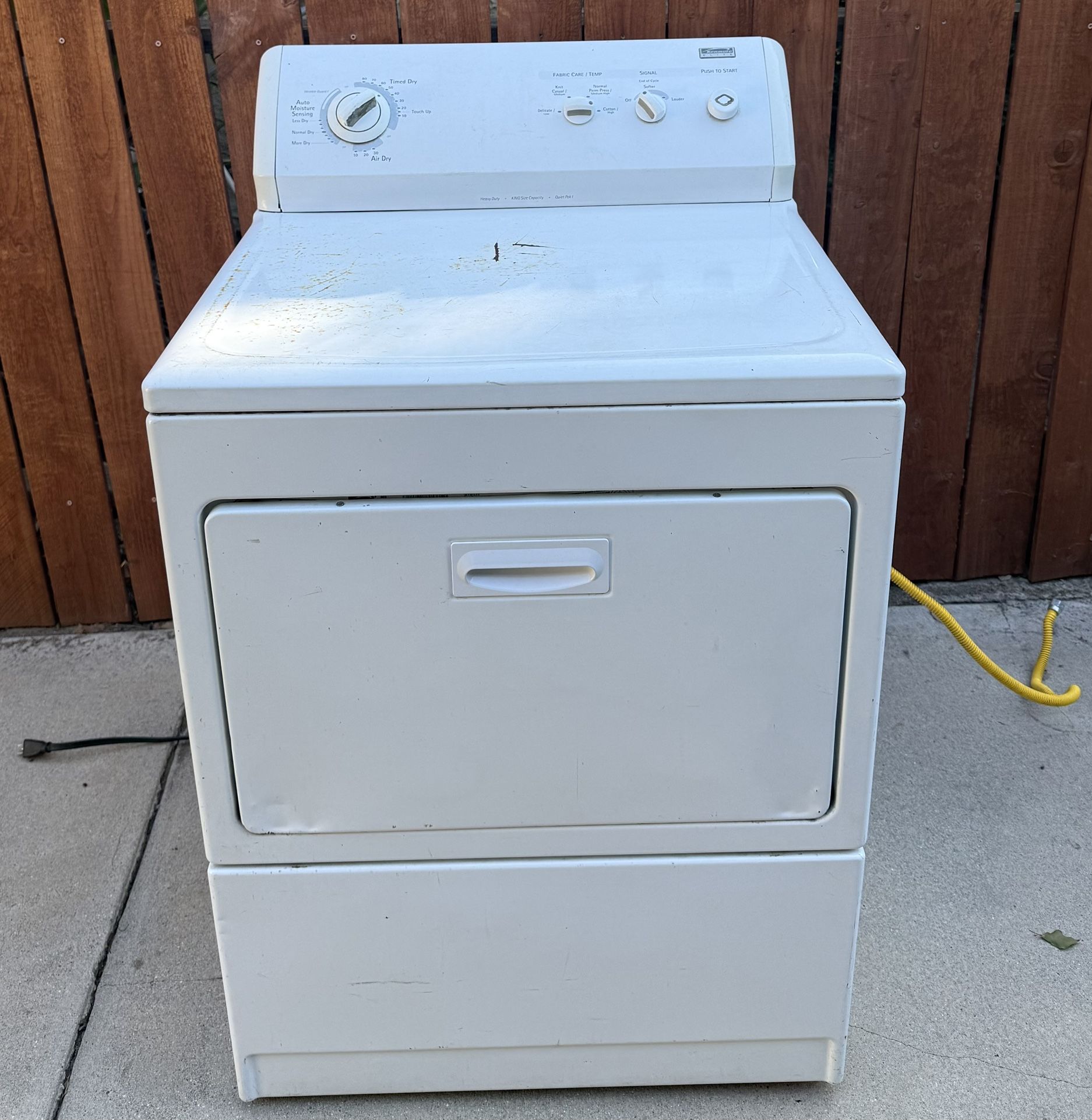 Kenmore Gas Dryer