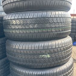 Set of four used tires good condition GOODYEAR 235/55/18